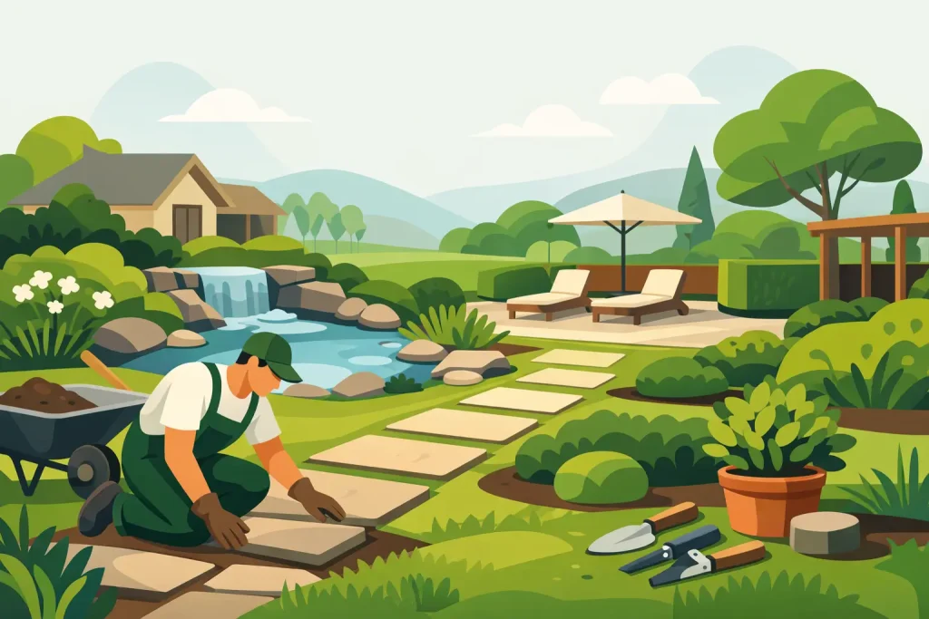 Garden Landscaping Near Me That Lasts